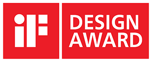 IF Design Award logo. Links to award winning products page IF Design Award section.